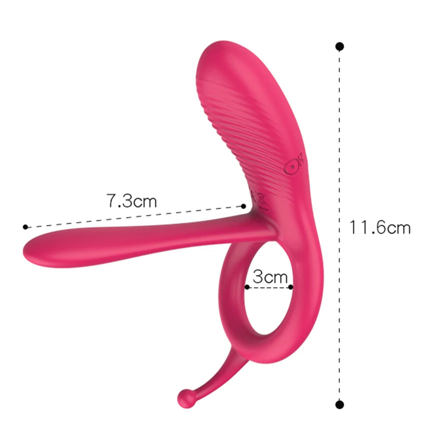 Bella Couples Cock-Ring Vibrator